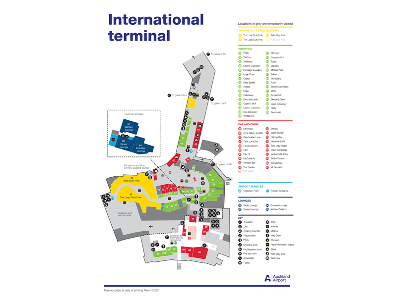 International Terminal overview