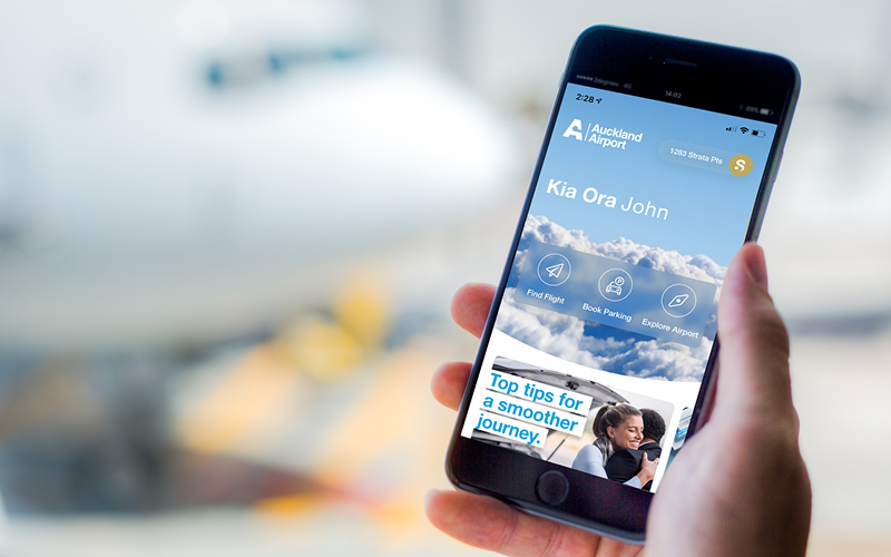 Download the Auckland Airport app